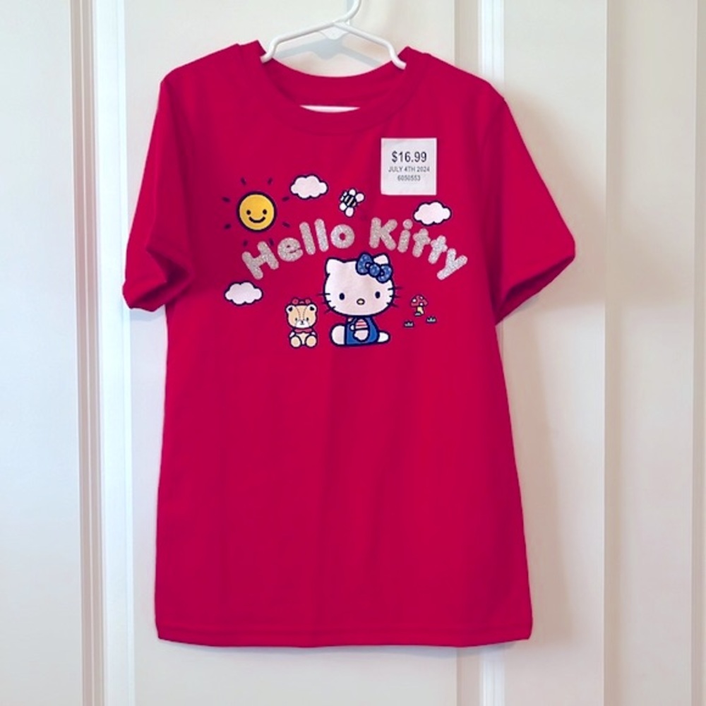 Hello Kitty kids tee, size small. NWT.